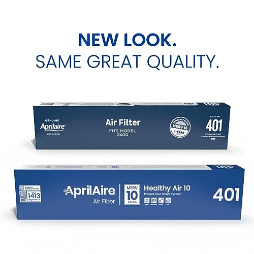 AprilAire 401 Replacement Furnace Filter for AprilAire 2400, Space-Gard 2400 Whole-House Air Purifiers - MERV 10, 16x25x6 Air Filter (Pack of 2) - Image 4