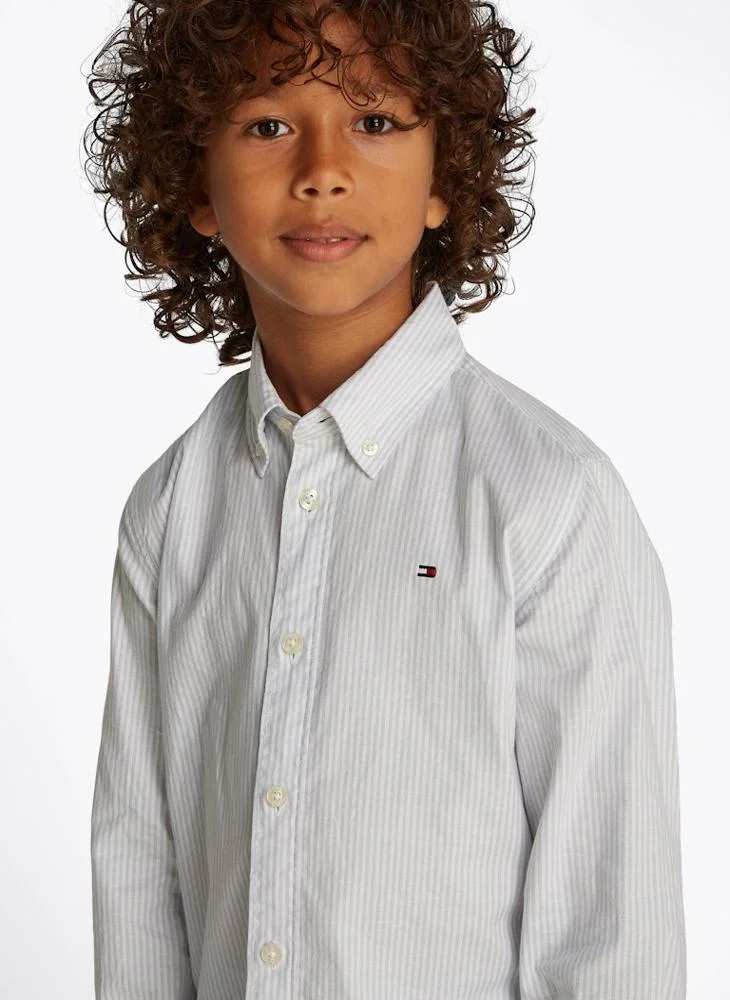 تومي هيلفيغر Kids Flex Ithaca Ls Shirt