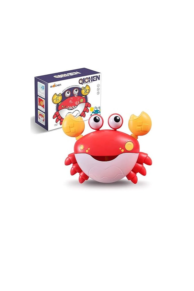 QICHEN Baby Bath Toy, Crab Bubble Bath Toy with Music, (Multicolor) - Image 2