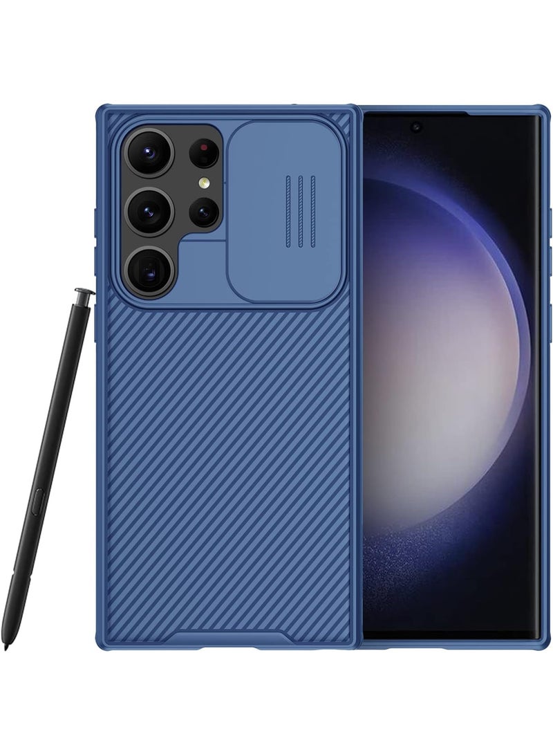Nillkin CamShield Pro Series Cover Case Designed For Samsung Galaxy S23 Ultra - Blue - Image 1