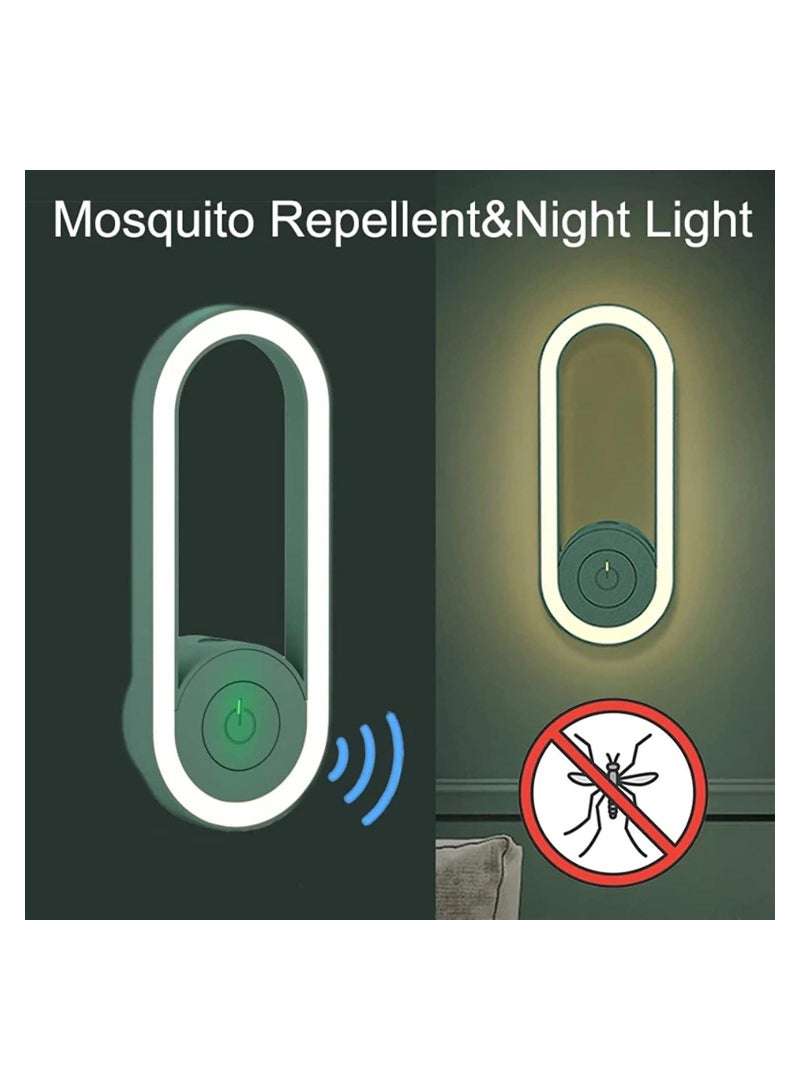 NIBEMINENT SYOSI Mosquito Killer with LED Light, Zapper, Bug Pest Repeller, Indoor Repellent for Roach, Rodent, Mouse, Bugs, Mosquito, Mice, Spider, Electronic Plug in Control (3pcs) - Image 2
