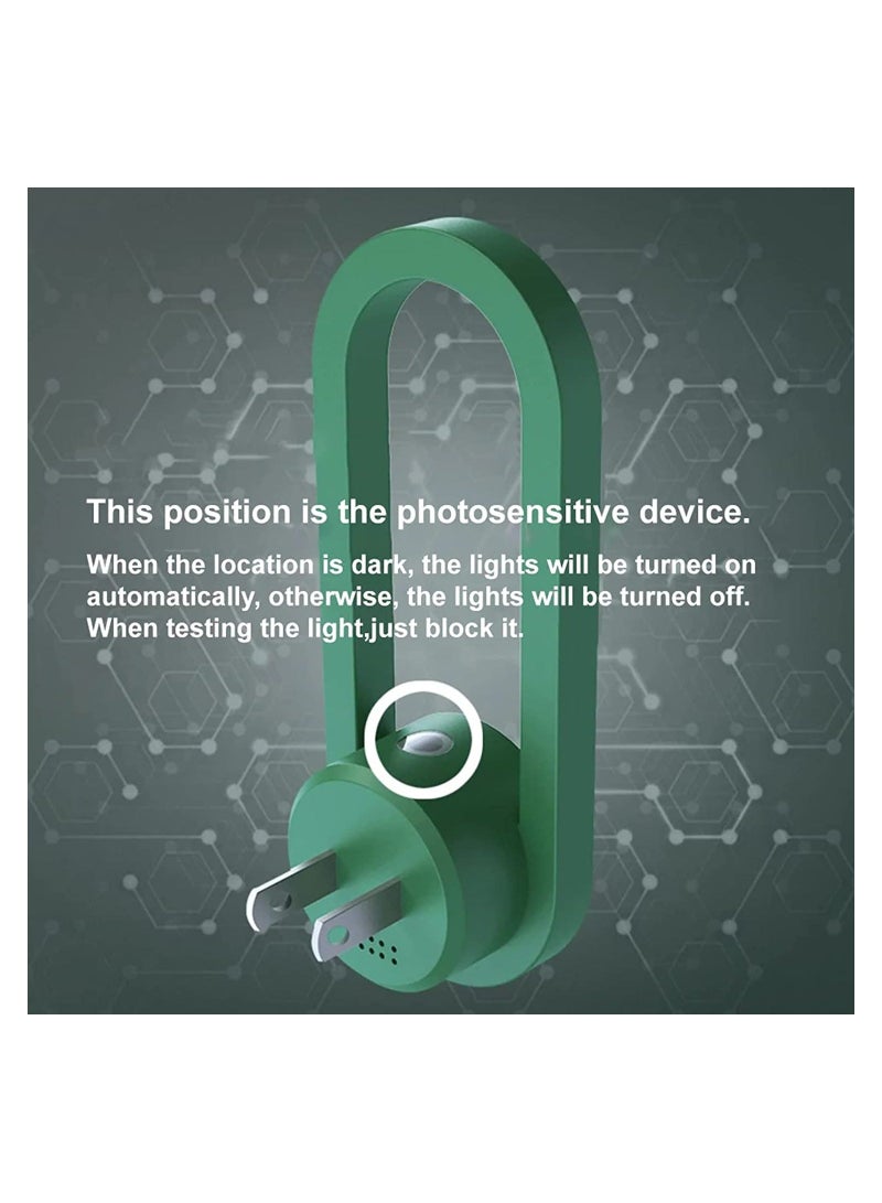 NIBEMINENT SYOSI Mosquito Killer with LED Light, Zapper, Bug Pest Repeller, Indoor Repellent for Roach, Rodent, Mouse, Bugs, Mosquito, Mice, Spider, Electronic Plug in Control (3pcs) - Image 3