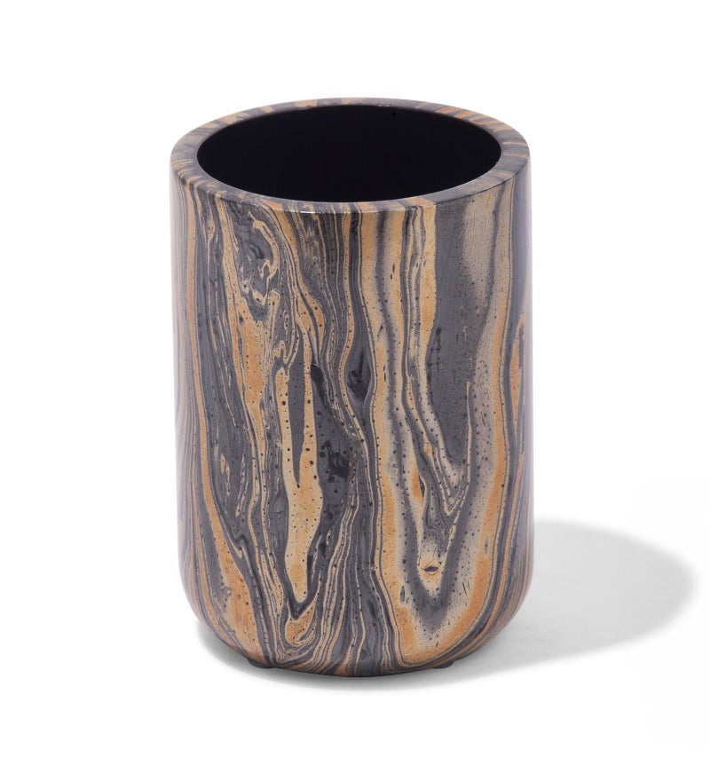 OBSESSIONS Set of 4 Pc Polyresin Bathroom Set, Multi - Image 4