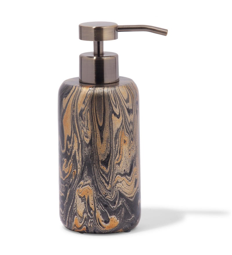 OBSESSIONS Set of 4 Pc Polyresin Bathroom Set, Multi - Image 3