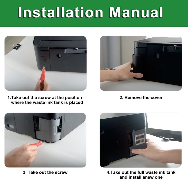 FINEJET T04D1 - Maintenance Box for Use in L6160, L6170, L6190, M1140, M1170, M1180, M2140, M2170, M3140, M3170, M3180 Printers - Image 4