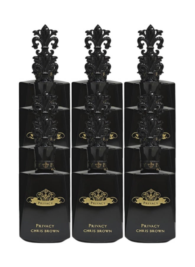 privacy 12 Pieces Chris Brown Perfume For Men 100ml EDP - Image 1