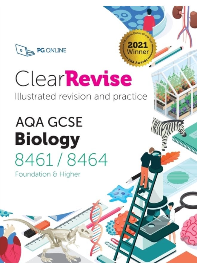 ClearRevise AQA GCSE Biology 8461 8464 - Paperback