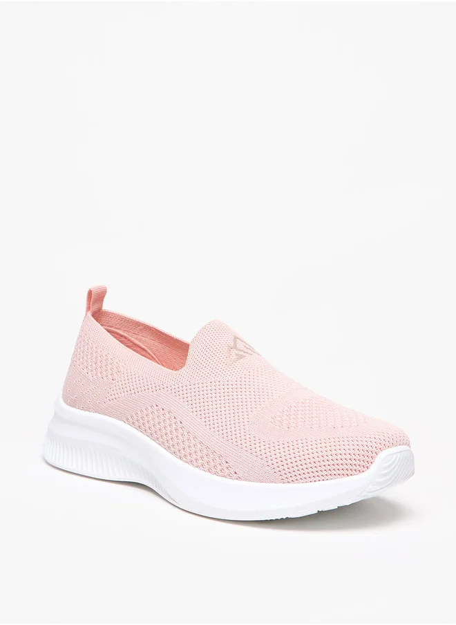 Oaklan by Shoexpress Mesh Textured Slip-On Sports Shoes