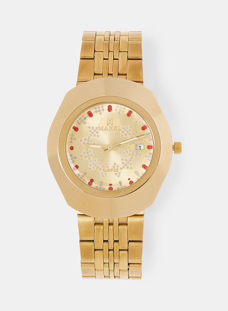 Maxel ساعة يد رجالية من Diastar مقاومة للماء MX570 - 38 مم - Image 1