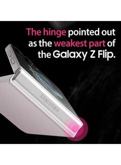 Nukin 360 Samsung Galaxy Z Flip 5 Case with Hinge Protection, Lightweight Full Body Protective Hard PC Cover Designed for Samsung Galaxy Z Flip 5 5G - Clear - pzsku/Z578CD0C5B46B41E37AAEZ/45/_/1691156913/6aabb0df-20c0-47ed-898a-c6bd170a24f0