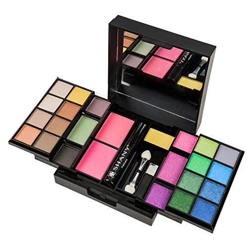 SHANY 'Woke Up Like This' Makeup Kit - Eye Shadows, Blushes, Mascara, and Applicators - Image 2
