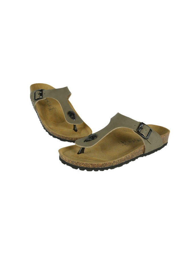 BiOCHIC - Biochic Mens Slim Thong Sandals 012-390 1830ST-Tortora - Image 1