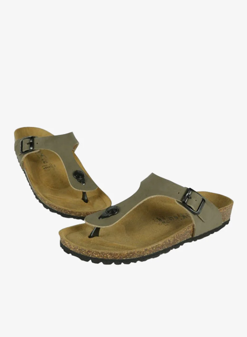 BiOCHIC Biochic Mens Slim Thong Sandals 012-390 1830ST-Tortora