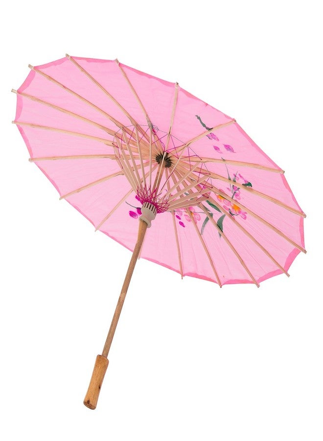 إيجان هوم مجموعة من ست (6) مظلات حريرية آسيوية كبيرة مقاس 30 بوصة - Image 4