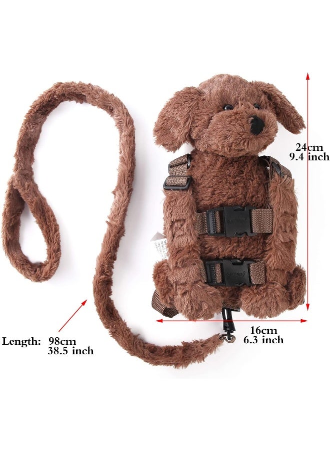Berhapy 2 in 1 Naughty Dog Toddler Backpack Harness with Safety Leash for Childrenâ€™s Walking - Image 4