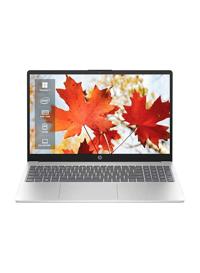 (Upgraded Version) FD Series Laptop With 15.6-Inch Full HD Display, Intel Core i5-1235u Processor/16GB RAM/512GB SSD/Intel Iris XE Graphics/Windows 11 Home English Natural Silver English Natural Silver