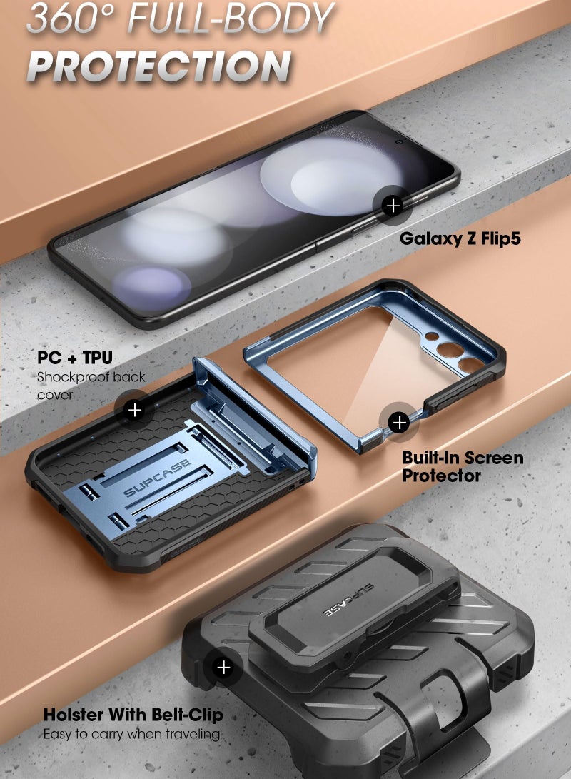 SupCase Pro Series Case Designed for  Samsung Galaxy Z Flip 5 5G 2023 Release - Image 3