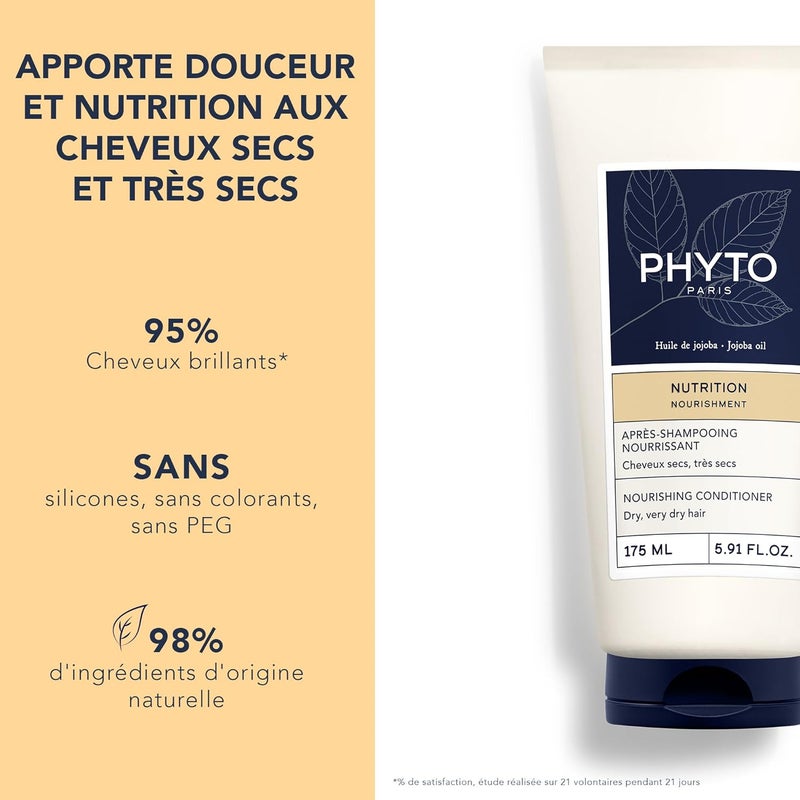 PHYTO PARIS Nourishing Conditioner for Dry Hair - 175 ml - Image 2