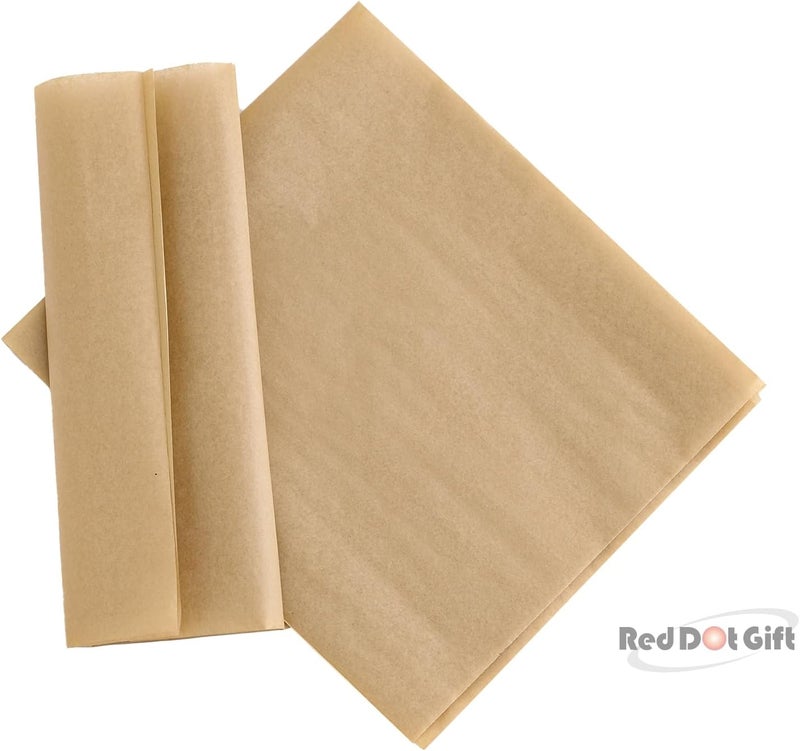 Red Dot Gift® Dark Beige Tissue Paper Roll - 50cm x 30M, Acid-Free for Crafting and Gift Wrapping - Image 3