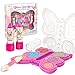 Hot Focus Toddler Makeup Kit Girls Makeup Kit with Mood Change Lipsticks and Colorful Eyeshadow Palette KidFriendly Washable Little Girl Makeup Pretend Play Set Applicator Included - Image 2
