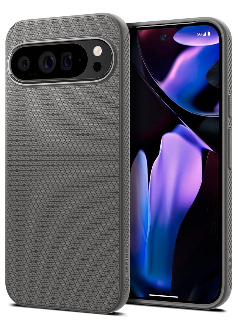 Spigen Liquid Air Google Pixel 9 Pro XL Case Cover - Marble Gray  - Image 1