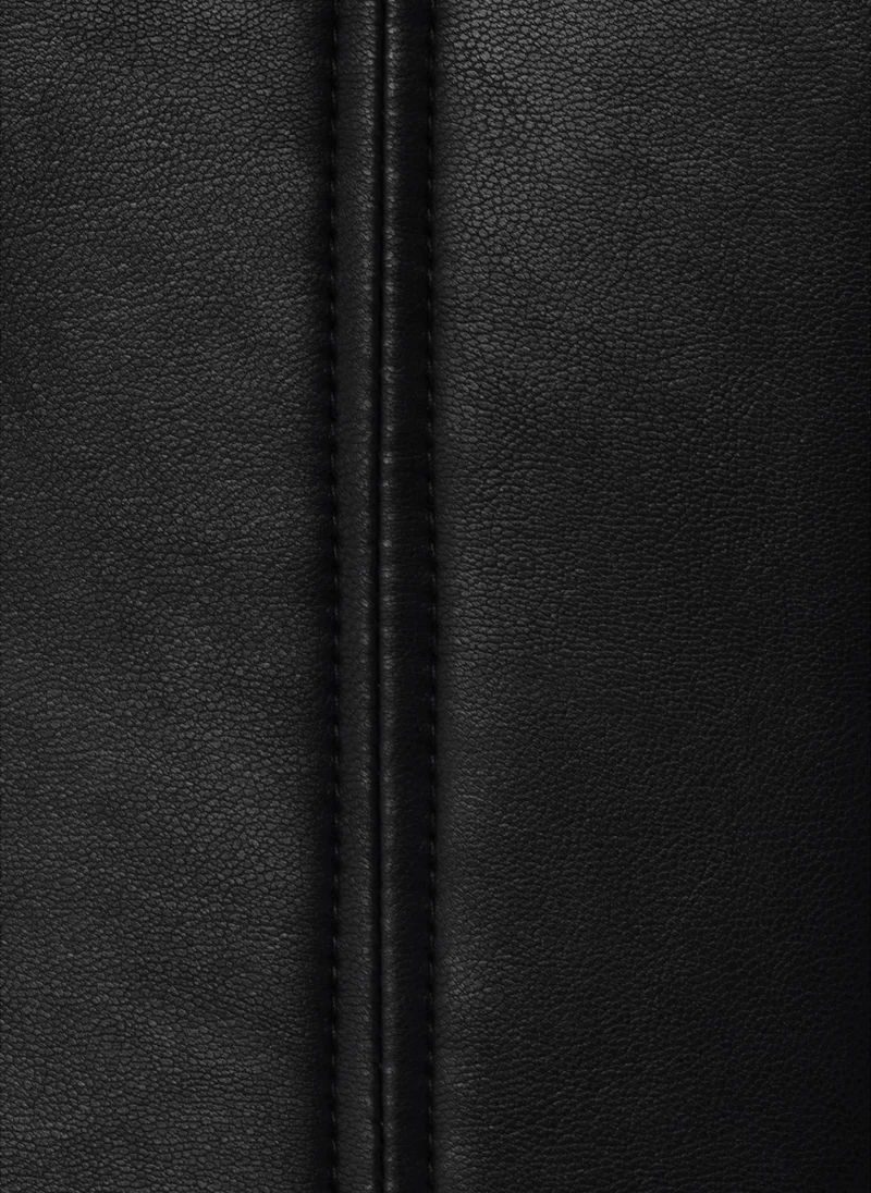 Lichi Corset eco-leather top