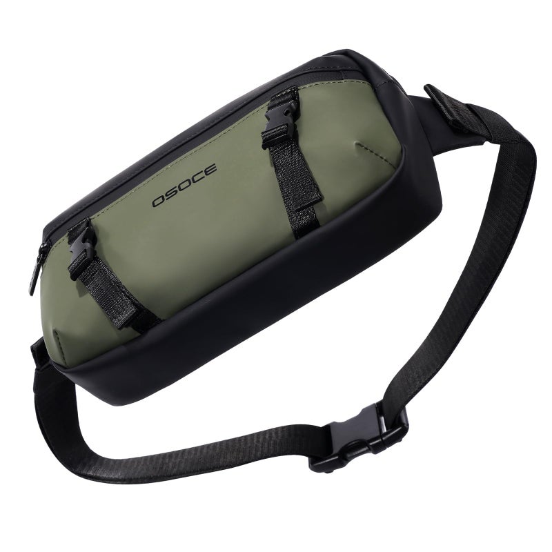 OSOCE Cross Body Fanny Pack for Men Women, Fashion Waist Packs, Crossbody Bags, Belt Bag with Adjustable Strap, Small - Image 1