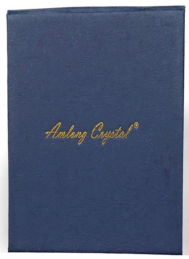 أملونج كريستال كتلة عرض كريستالية شفافة من أملونج (ليست أكريليك)، 6 بوصات × 4 بوصات × 2 بوصة - Image 3