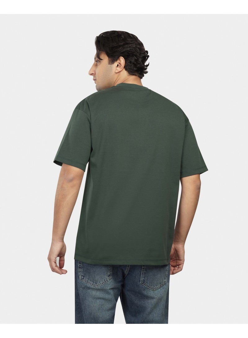 TORINESE "Seven Cities" Urban Culture Olive Oversize Tee - Image 3