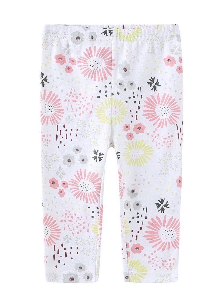 RedMapleTEK 4-Pack Of Elastic Breathable Cotton Trousers For Infants And Young Children - Image 3