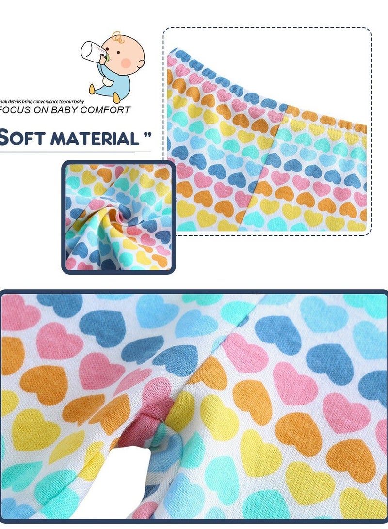 RedMapleTEK 4-Pack Of Elastic Breathable Cotton Trousers For Infants And Young Children - Image 5