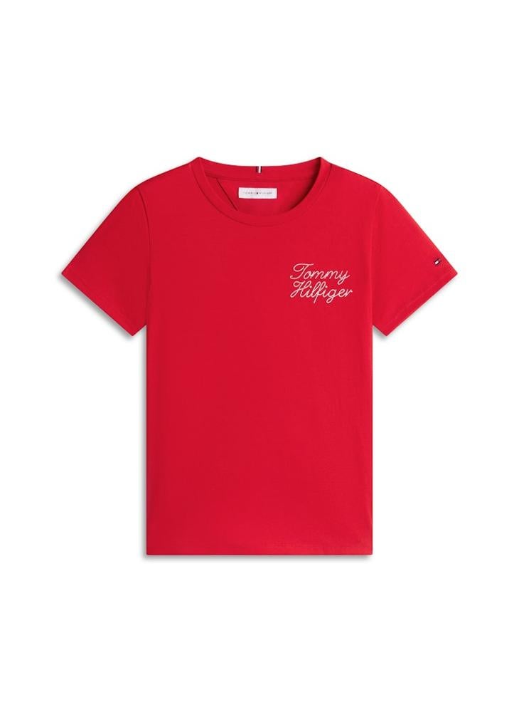 TOMMY HILFIGER Rope Logo Slim T-Shirt - Image 5