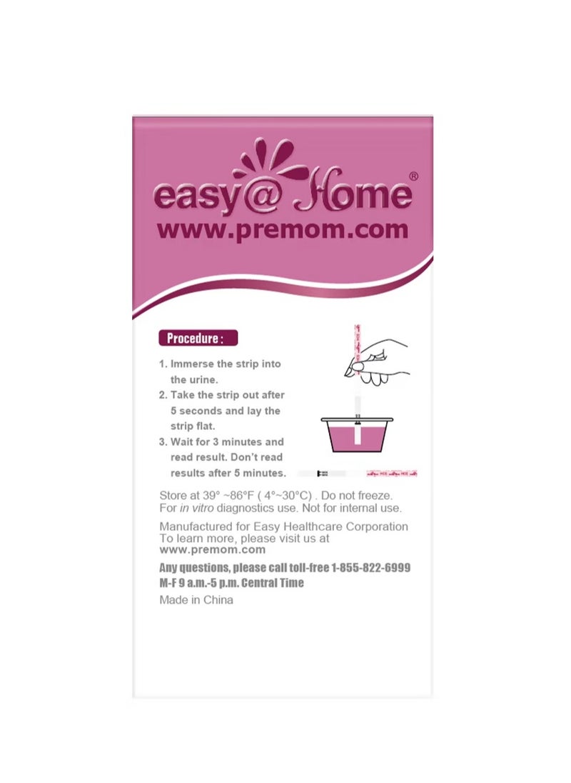 Easy@Home Pregnancy Test 20 Tests  - Image 2