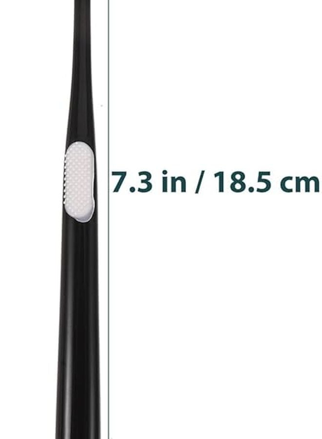 Extra Soft Wavy Bristles Toothbrush 4 Pack For Adults Sensitive Gums And Pregnant Women - Image 3