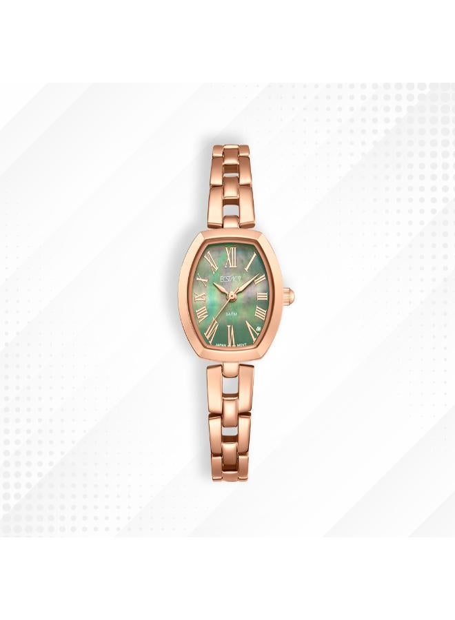 ECSTACY Women's 304 solid stainless steel Analog Watch E25512-RBKG - 20.5 mm - Image 4
