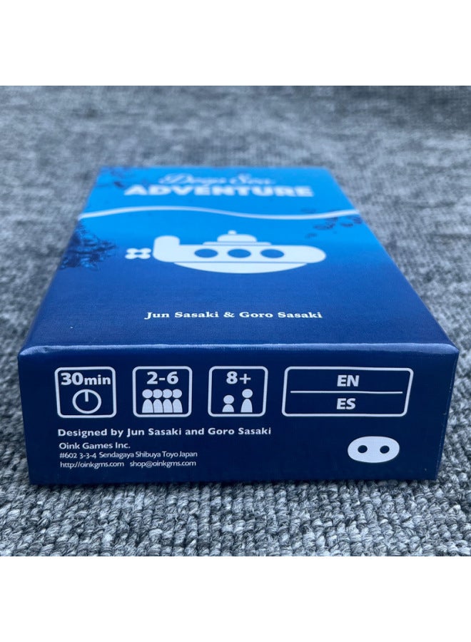 Deep Sea Advensture Family Entertainment Kidsren Family Party Card Game Toy Board Treasure Hunt-Specifications:deep Sea Advensture Deep Sea Adventure