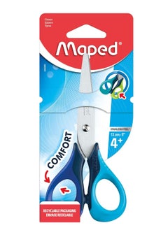 Maped Sensoft School Scissors with Flexible Handles 5 Inch Size Assorted Handle Colours  - Image 1