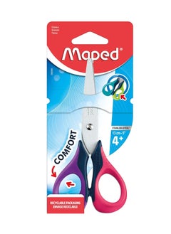 Maped Sensoft School Scissors with Flexible Handles 5 Inch Size Assorted Handle Colours  - Image 3