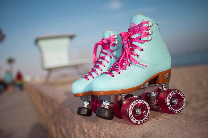 Moxi Beach Bunny Roller Skates for Women - Colorful, Precision-Fit Skate with High-Rebound Wheels, Moisture-Wicking Lining & Padding, Roller Skates, Blue Sky - 5 - Image 2