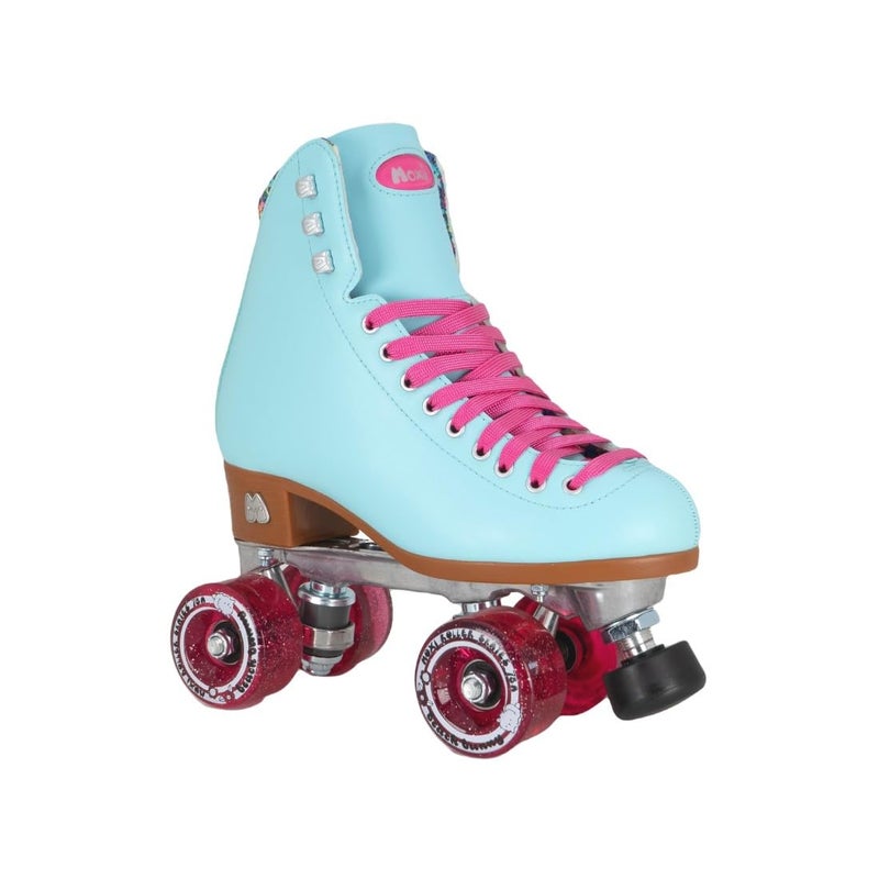 Moxi Beach Bunny Roller Skates for Women - Colorful, Precision-Fit Skate with High-Rebound Wheels, Moisture-Wicking Lining & Padding, Roller Skates, Blue Sky - 5 - Image 4