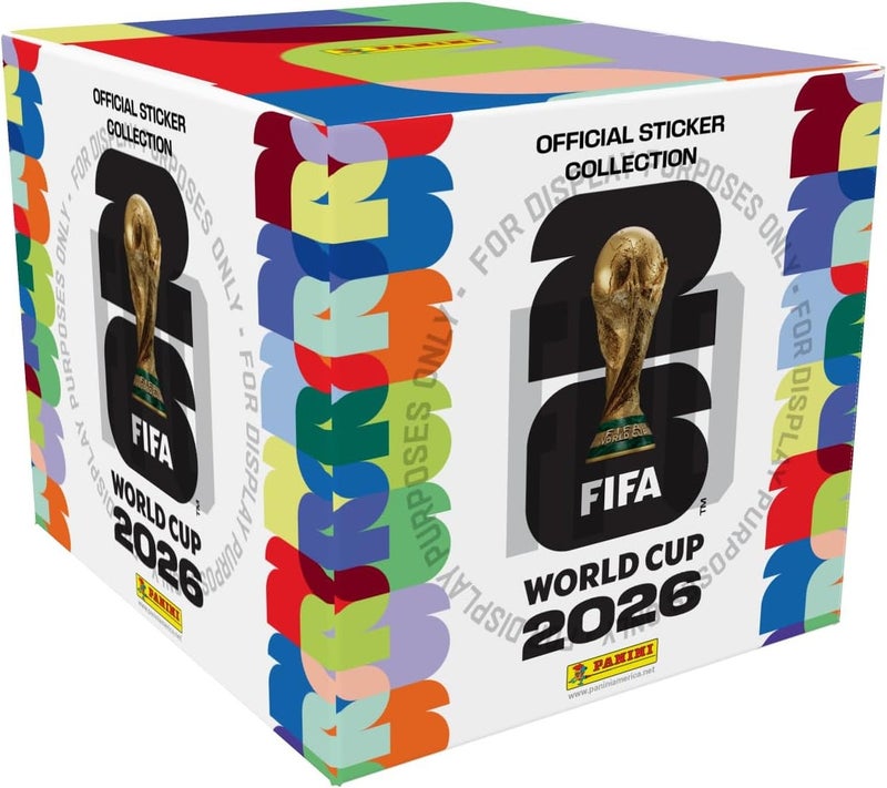 بانيني مجموعة ملصقات كأس العالم 2026 - علبة تحتوي على 50 حزمة - Image 1