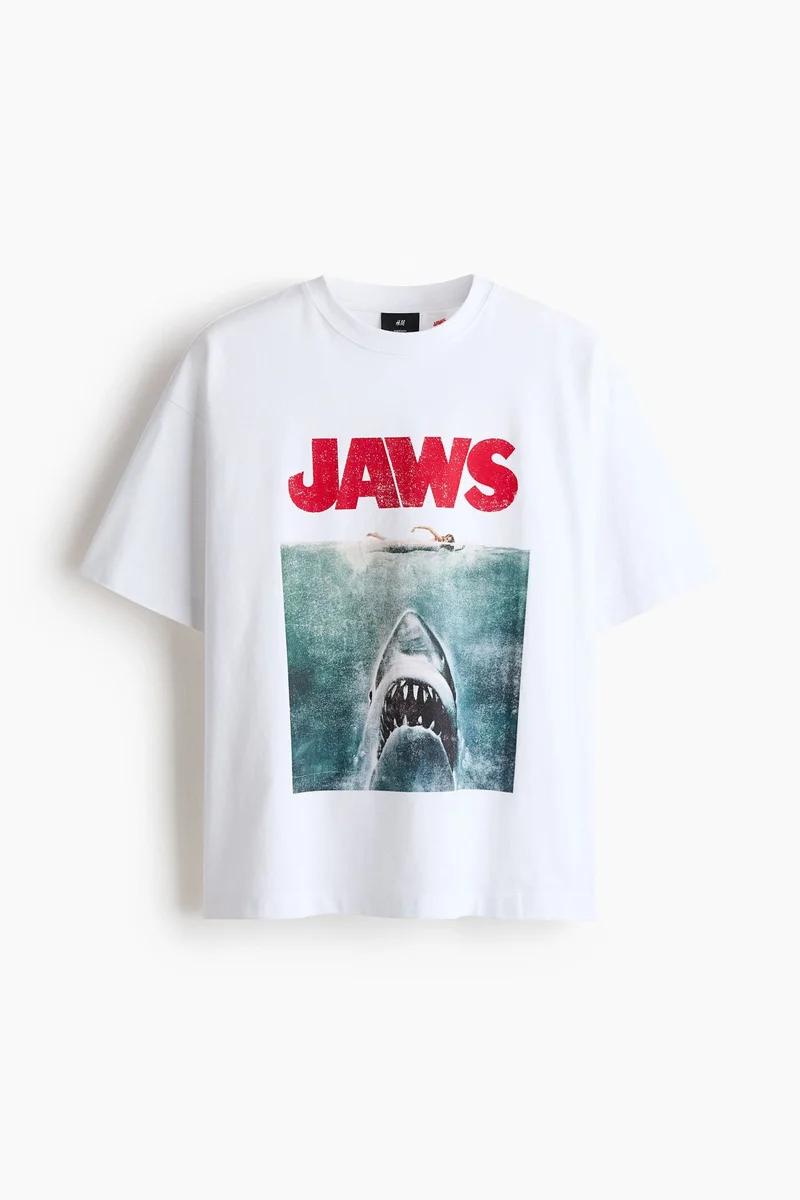 H&M  Oversized Fit T-shirt for Men | Best Price UAE