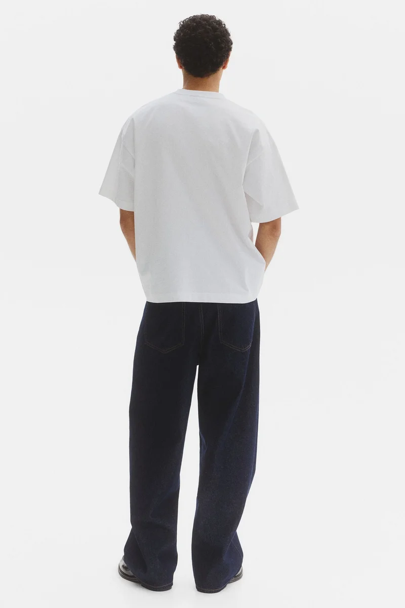 H&M  Oversized Fit T-shirt for Men | Best Price UAE