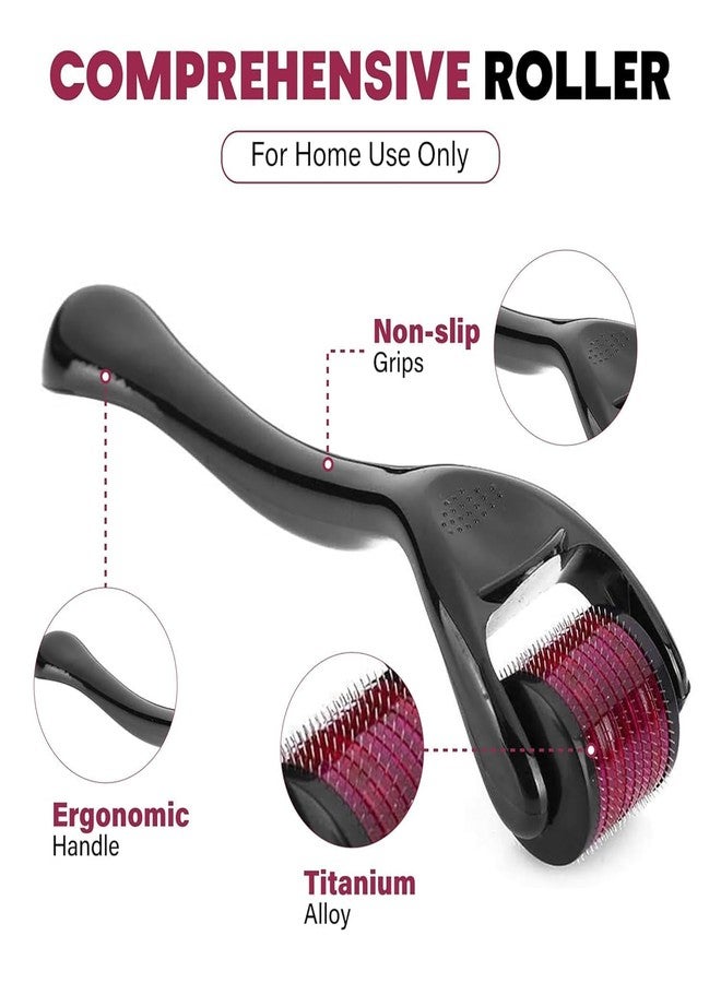 CROGIE Hair Growth Roller 0.5mm For Hair Growth, Hair Roller, Hair Roller, Hair Roller For Men, Hair Growth, Repairs Damaged Hair, Hair Fall & Hair Thickening - Image 2
