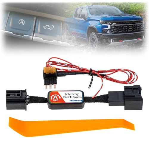 Mingrui test Auto Start Stop Eliminator/Disabler for 2022 2023 2024 2025 Chevy Silverado 1500 Refreshed GMC Sierra 1500 Refreshed Engine A-Off Auto Stop Disable Error Free Stop-Start Bypass Device Cable - Image 1