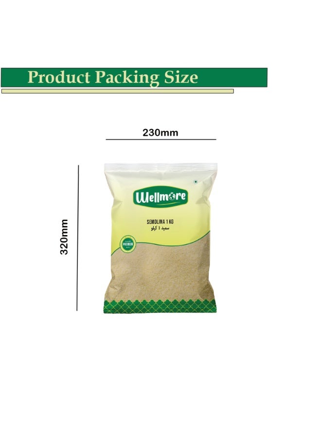 Wellmore Semolina 1 kg - Image 2
