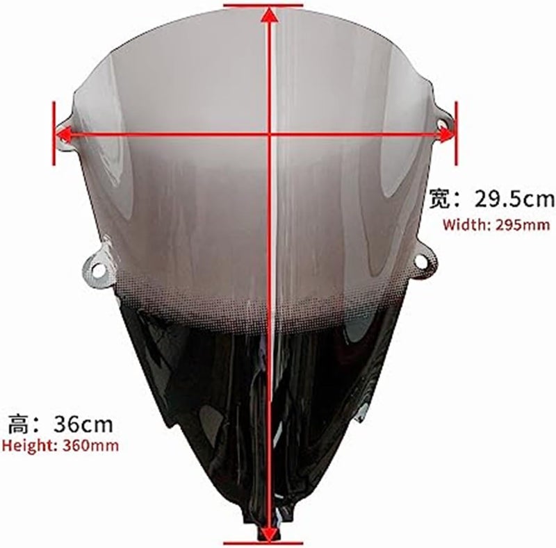 DEMULAX Windscreen Spoiler for CBR650R (2019-2022) - Image 2