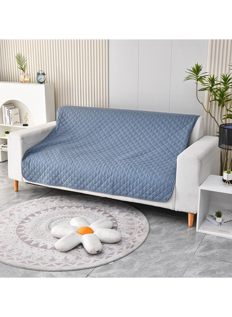 Generic Double-Sided Waterproof Dog Bed Cover Pet Blanket Sofa Couch Furniture Protector for Kids Children Dog Cat, Reversible (68x82 Inch (Pack of 1), Dark Grey/Light Grey) - Image 1