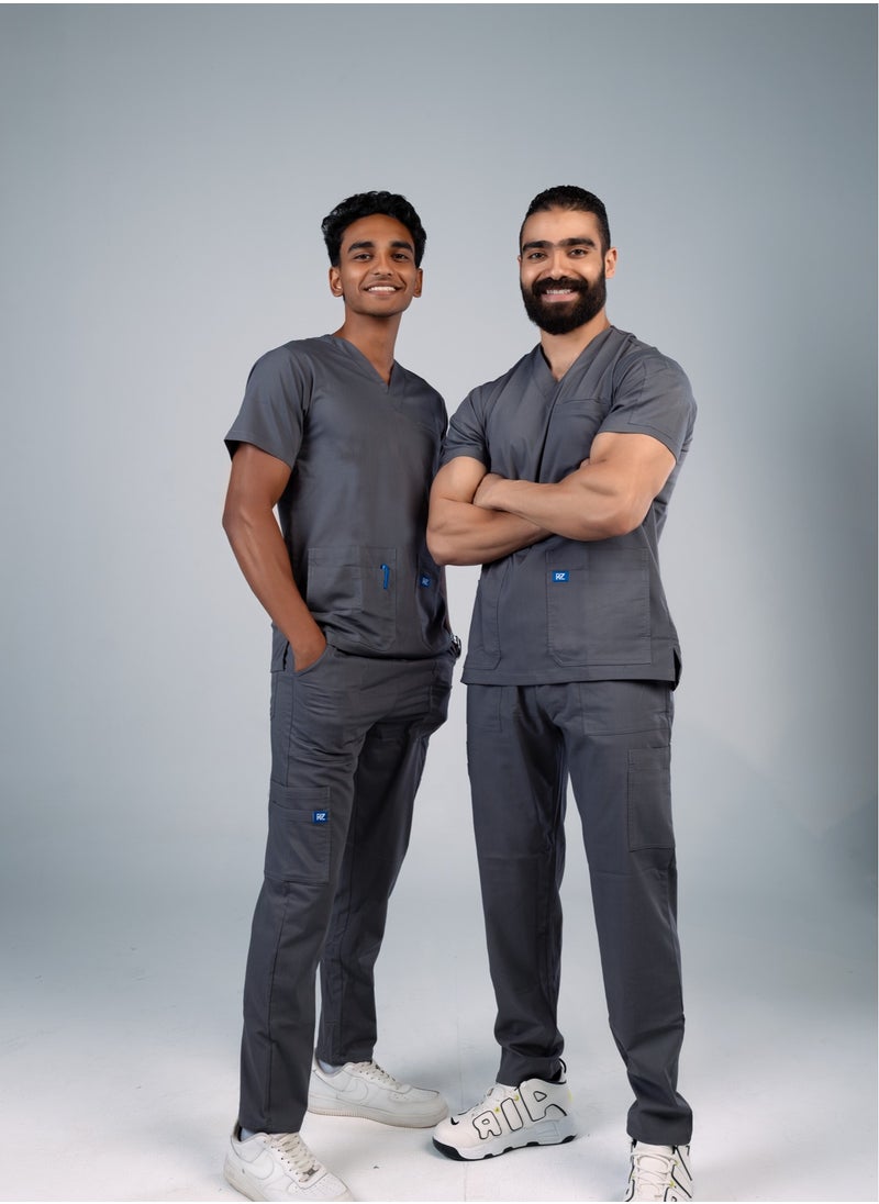 RZ - Scrub Comfortable Lycra fabric with many pockets is meticulously crafted to retain its color without fading with repeated washing - Image 1