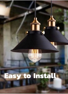 MODI 2 Pcs Vintage Edison Style LED Filament Bulb ST64 6W Light 2700K Warm White E27 B22 Amber Glass Dimmable LED bulb for Home Indoor Decoration, Interior, Chandelier, Room Decor And More  - Image 5
